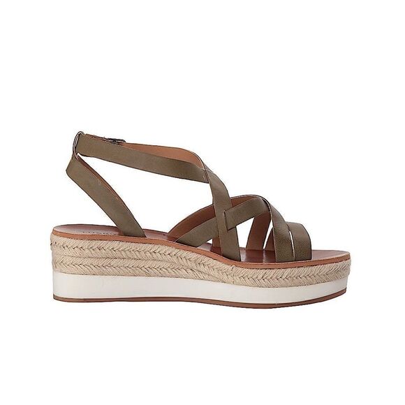 Lucky Brand Jasmei Leather Esapdrille Sandals - Picture 2 of 9